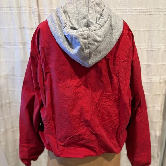 Vtg. 90s Eddie Bauer windbreaker jacket with cotton lining. Size M. - Picture 2 of 6